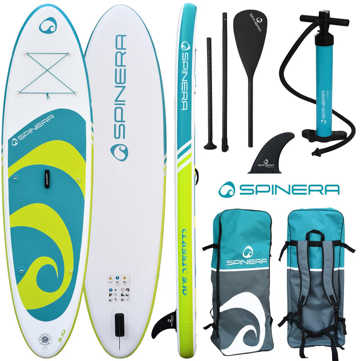 Spinera SUP Classic 9.10 Pack 1-300x76x15cm - aufblasbares Stand Up Paddelboard
