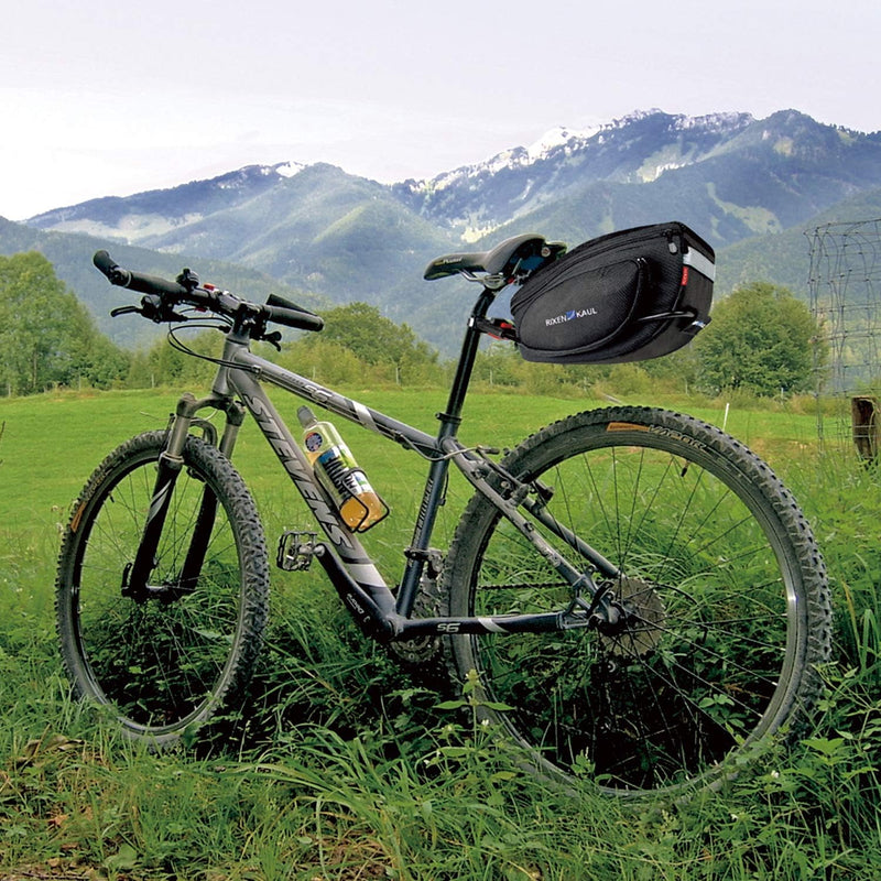 KlickFix 0217MS Unisex Fahrradtasche Contour Magnum Fahrradtasche, schwarz,STANDARD Single, Single
