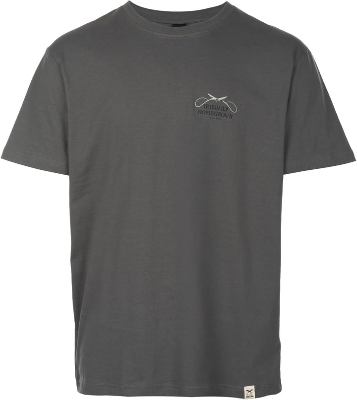 IRIEDAILY Herren T-Shirt BONSIGH Bio-Baumwolle Regular Fit L Dark Jungle, L Dark Jungle