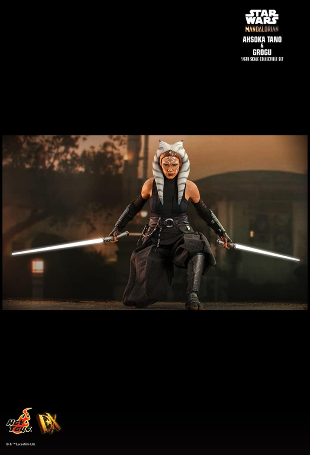Hot Toys 1:6 Ahsoka Tano & Grogu - Star Wars: The Mandalorian, Mu;ticolor