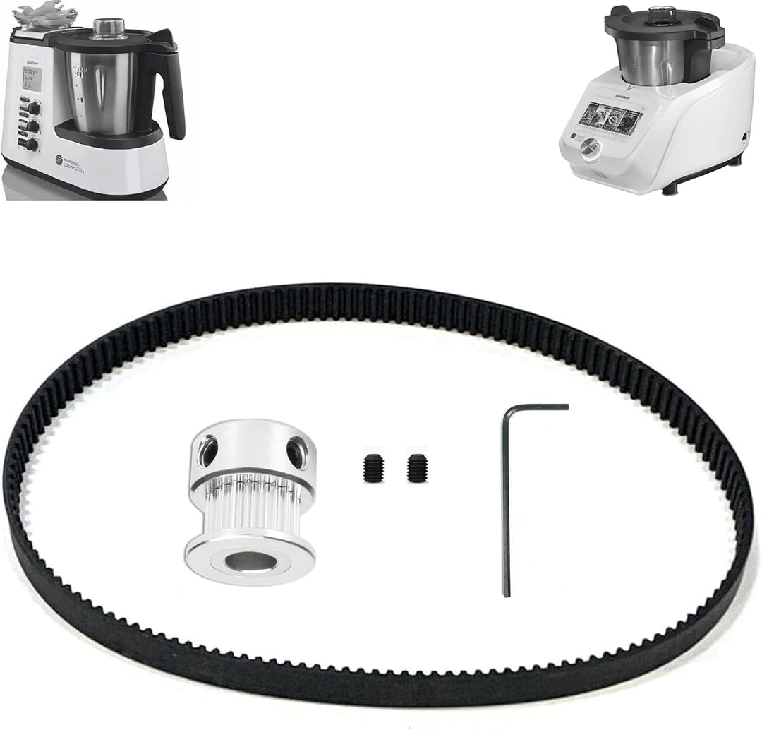 Riemen + Getriebe für Küchenmaschine Monsieur Cuisine Connect/Plus/Smart Silvercrest LIDL
