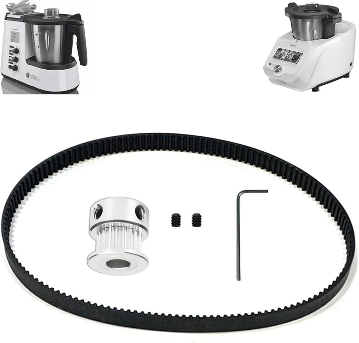 Riemen + Getriebe für Küchenmaschine Monsieur Cuisine Connect/Plus/Smart Silvercrest LIDL