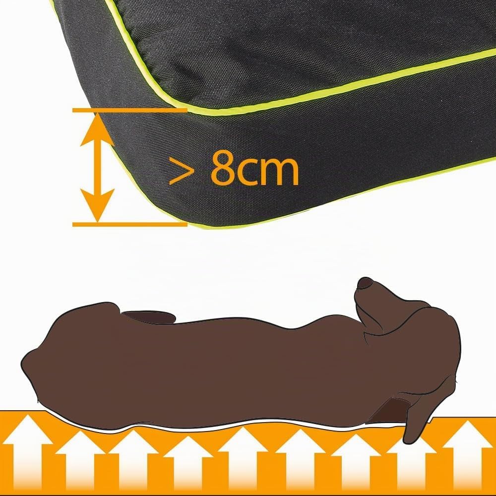 FERPLAST Hundematte &amp; Katzenmatte Klein - Orthopädisches Hundebett - Hundebett Waschbar &amp; Kratzfest