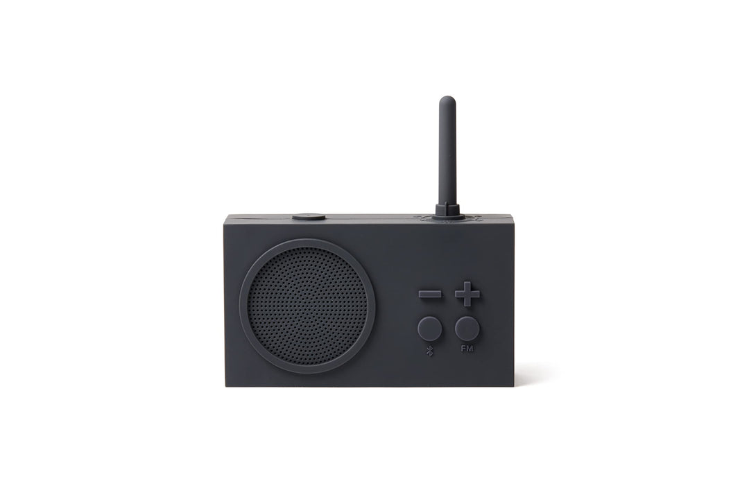 Lexon TYKHO 3 Tragbarer Bluetooth Lautsprecher mit FM Radio, Wasserdicht und Wiederaufladbarer Akku
