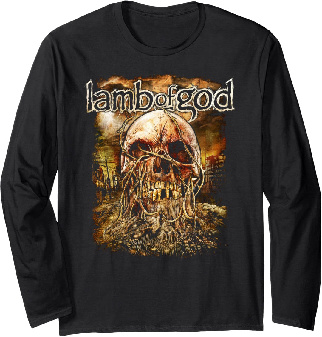 Lamb of God – Vine Skull Langarmshirt