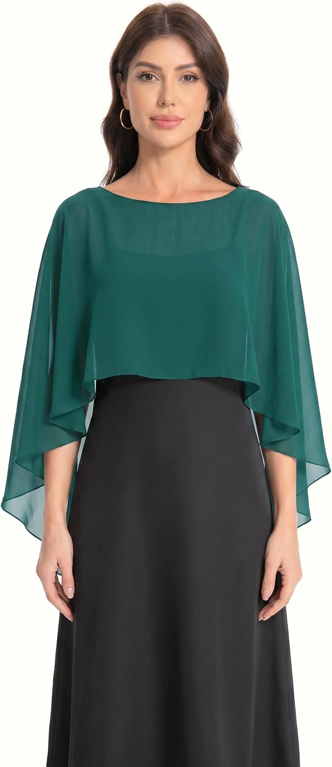 Baoqiya Damen 100 cm Einheitsgrösse Tealgreen, Einheitsgrösse Tealgreen
