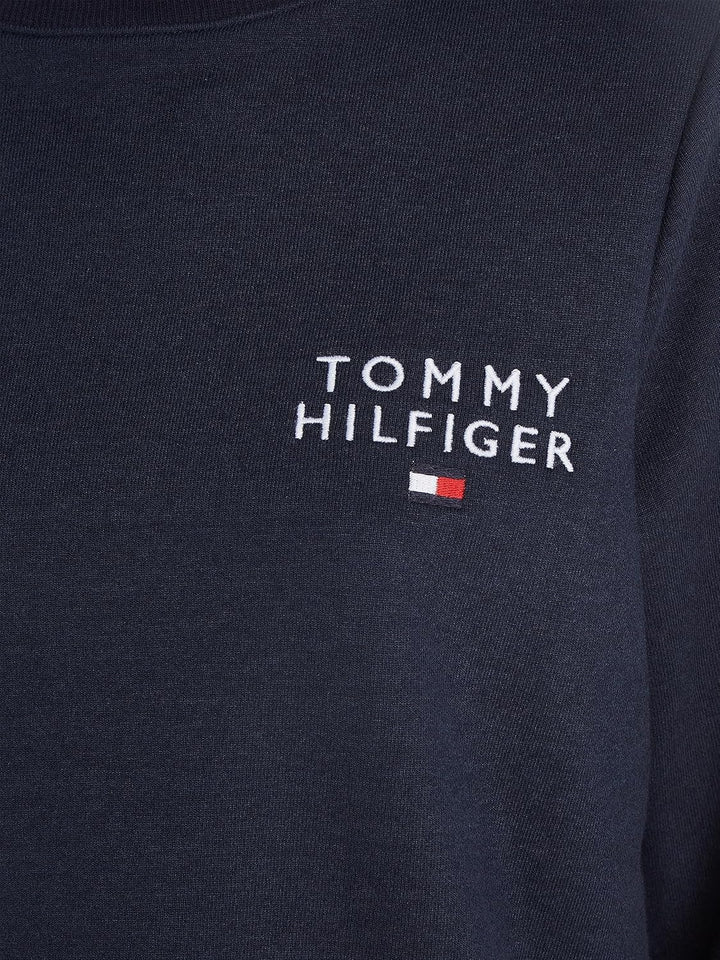 Tommy Hilfiger Damen Sweatshirt ohne Kapuze XS Desert Sky, XS Desert Sky