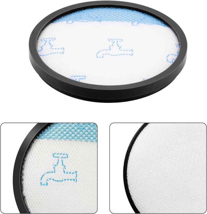 DingGreat 4er Hepa Filter Set für Rowenta beutelloser Bodenstaubsauger Compact Power XXL - Kompatibe