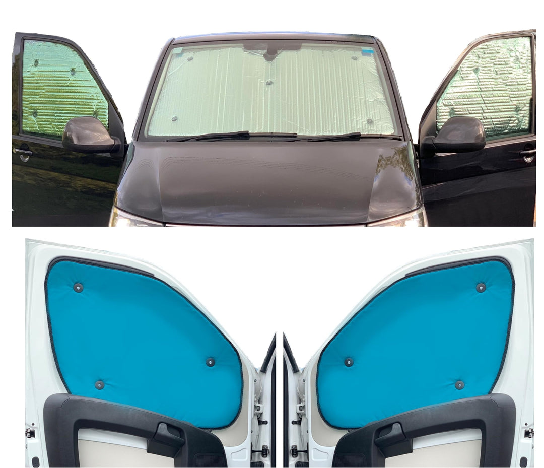 Fensterrollo-Set Kombatibel Mit Mercedes Vito (2014-Date)(Komplettset MWB + Heckklappe) Rückenfarbe