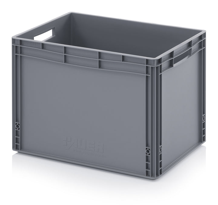 Auer Packaging Eurobehälter 60 x 40 x 42 cm, 86 Liter Eurobox grosse Lagerbox mit Griffen 60x40x42 P
