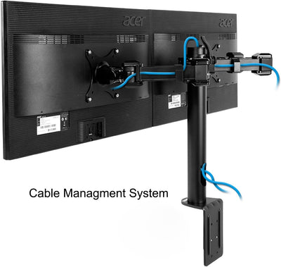 Thingy Club, verstellbarer Computermonitorarm / Halterung / Stütze Dual Monitors, Dual Monitors