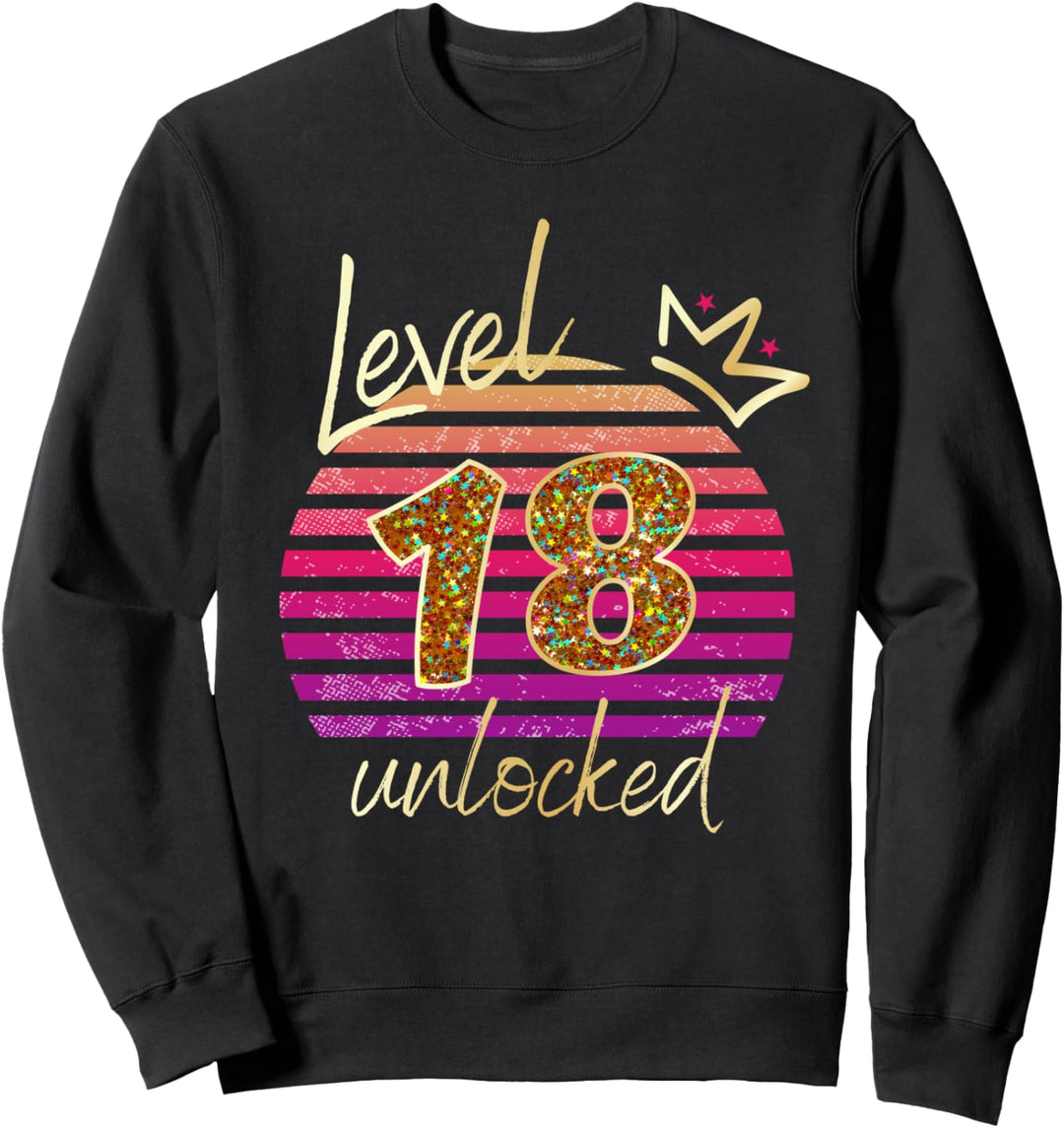 18ter Geburtstag Mädchen Geschenk zum 18. Geburtstag Sweatshirt