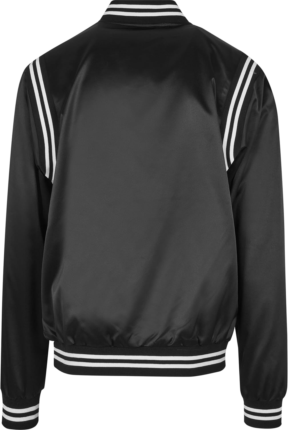 Urban Classics Herren Jacke Satin College Jacket, Varsity Jacke, glänzendes Material, für Männer, in