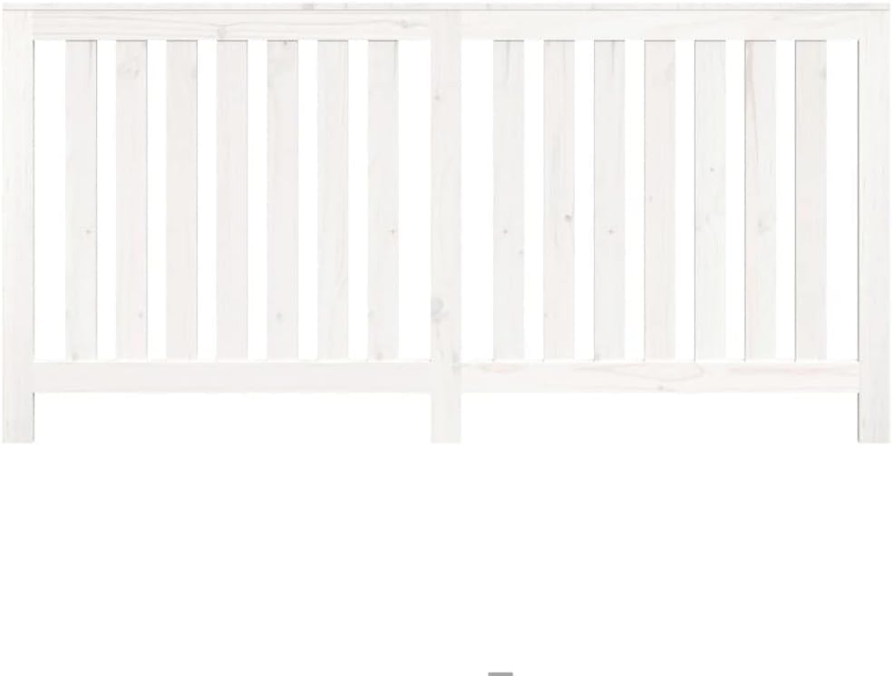 HOMIUSE 169x19x84 cm Heizkörperverkleidung Heizung Heizkörper Abdeckung Landhausstil Heizungsverklei