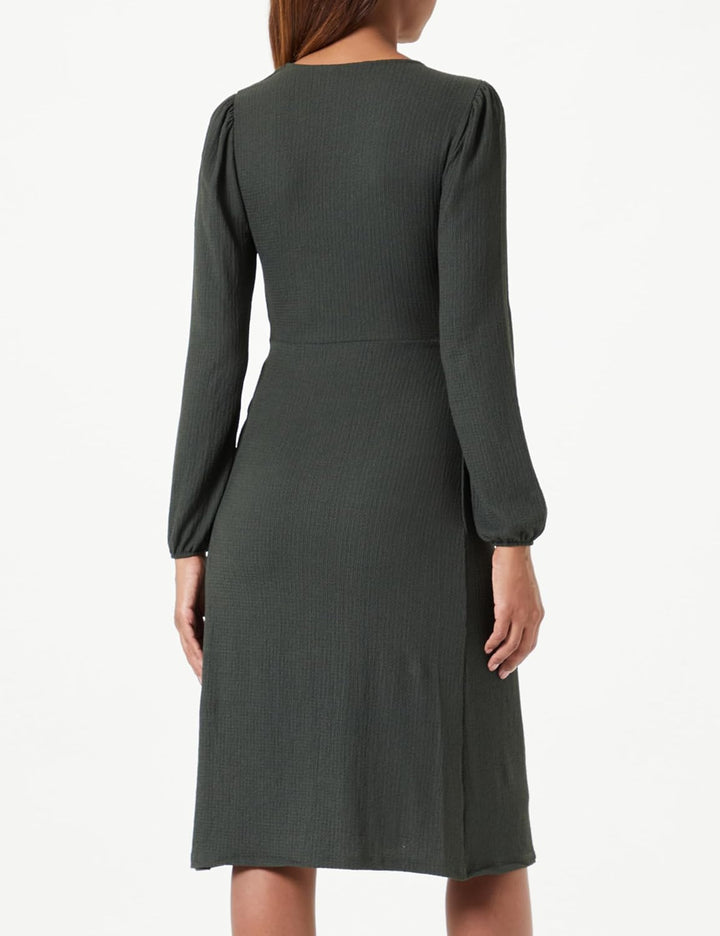 ONLY Damen Onlmerle L/S Wrap Midi Dress Jrs, XS Duffel Bag