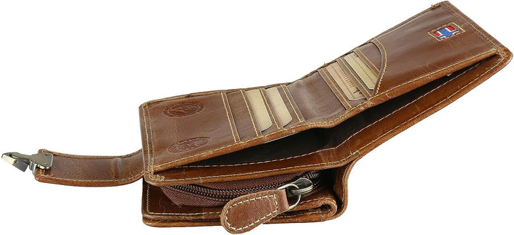 Greenburry Expedition Geldbörse Leder 9,5 cm