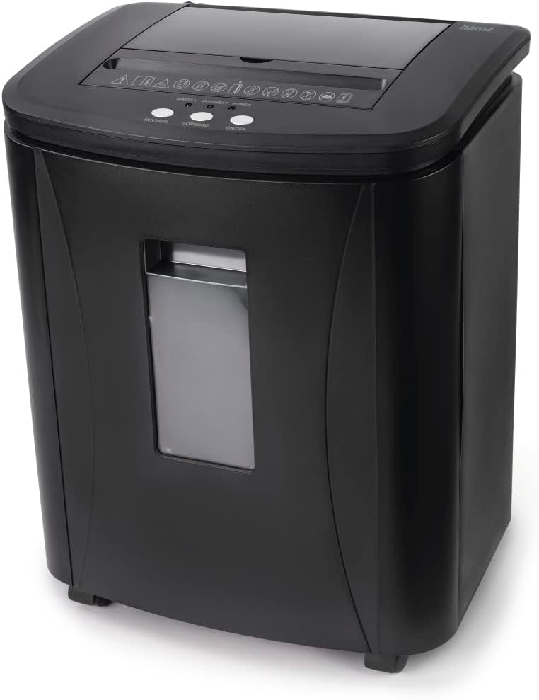 Hama Aktenvernichter Einzug Aktenvernichter professionell Home Office (Partikelschnitt, Schredder, e
