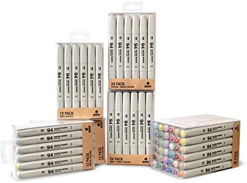 Montana Colors MTN 94 Graphic Marker Pack 12 Pastellfarben