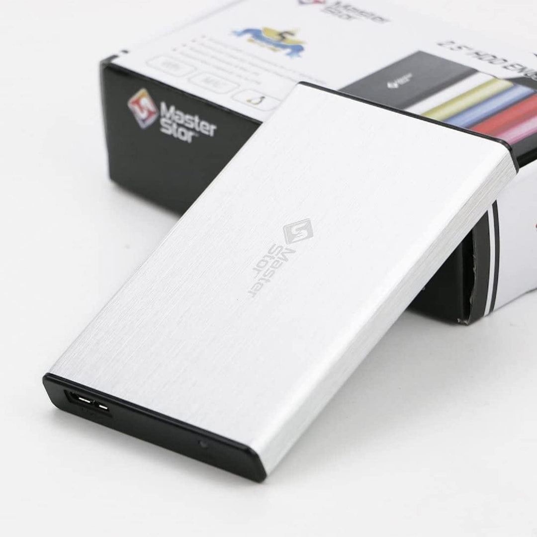 MasterStorb Externe Festplatte, USB 3.0, superschnell, 6,35 cm (2,5 Zoll), SATA-Laptop-Festplatte, t