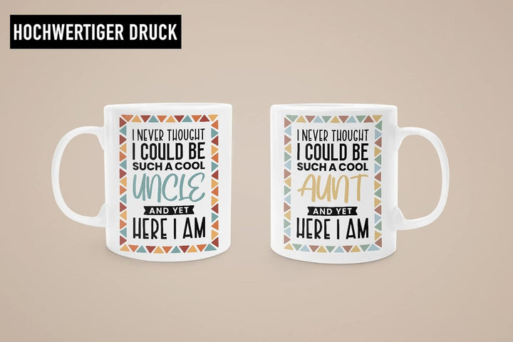 Trendation - Onkel und Tante Geschenk Set Tassen Geschenkidee für Tante und Onkel Geburtstag Weihnac