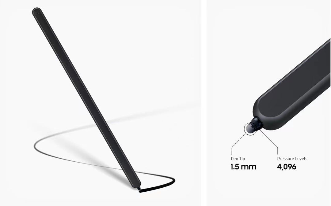 Fold 5 S Pen Fold Edition, nur kompatibel mit Galaxy Z Fold 5 Handys, schlanke 1,5 mm Stiftspitze, 4