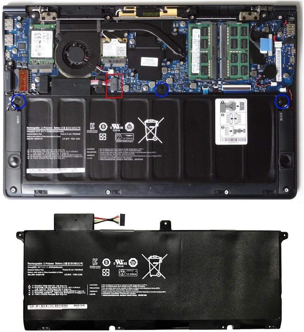 AA-PBXN8AR Laptop Batterie Ersatz für Samsung Series 9 900X 900X46 NP900X NP900X4C NP900X4 NP900X4B