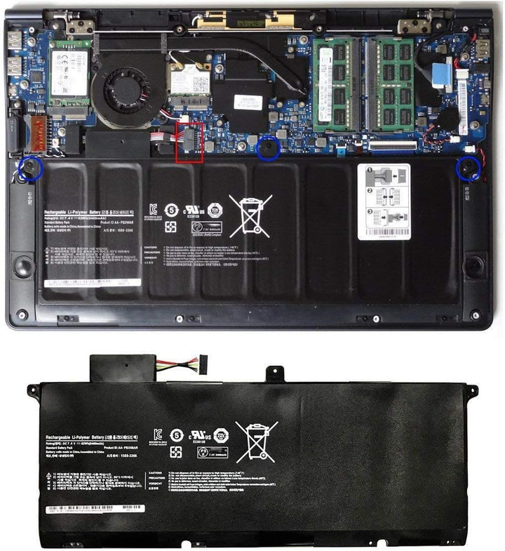 AA-PBXN8AR Laptop Batterie Ersatz für Samsung Series 9 900X 900X46 NP900X NP900X4C NP900X4 NP900X4B