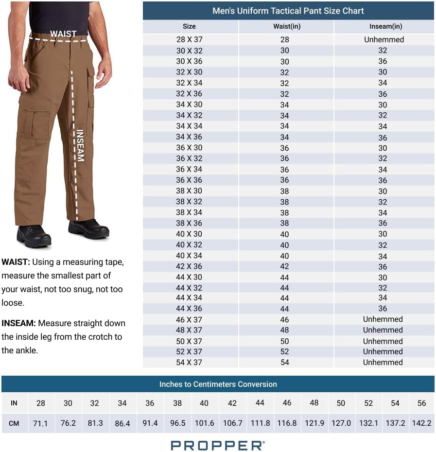 Propper Taktische Uniform-Hose für Herren 30W / 34L Earth, 30W / 34L Earth