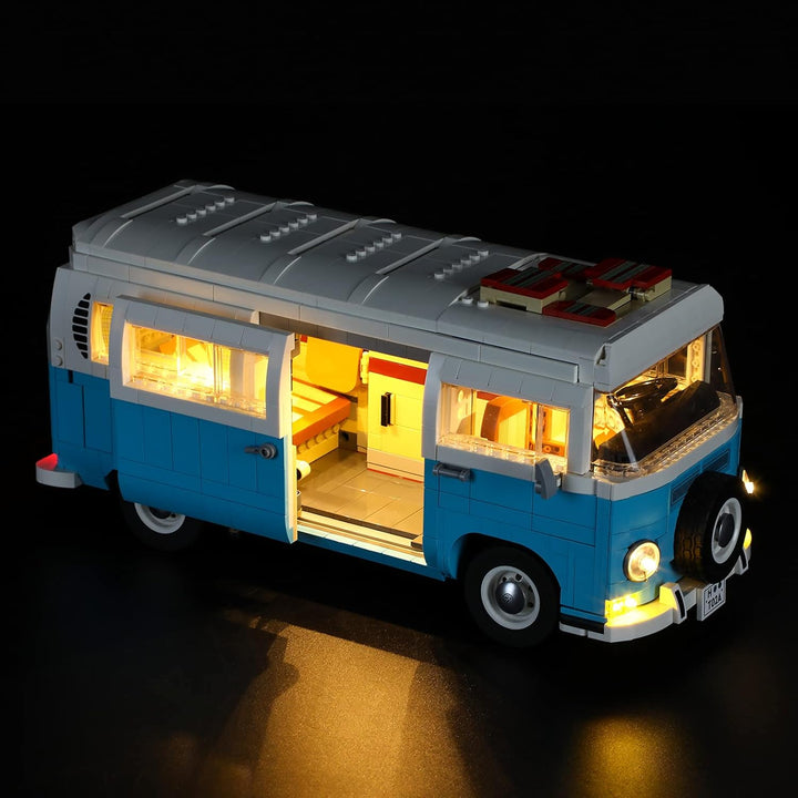 BRIKSMAX Led Beleuchtungsset für Lego Creator T2 Campingbus - Compatible with Lego 10279 Bausteinen