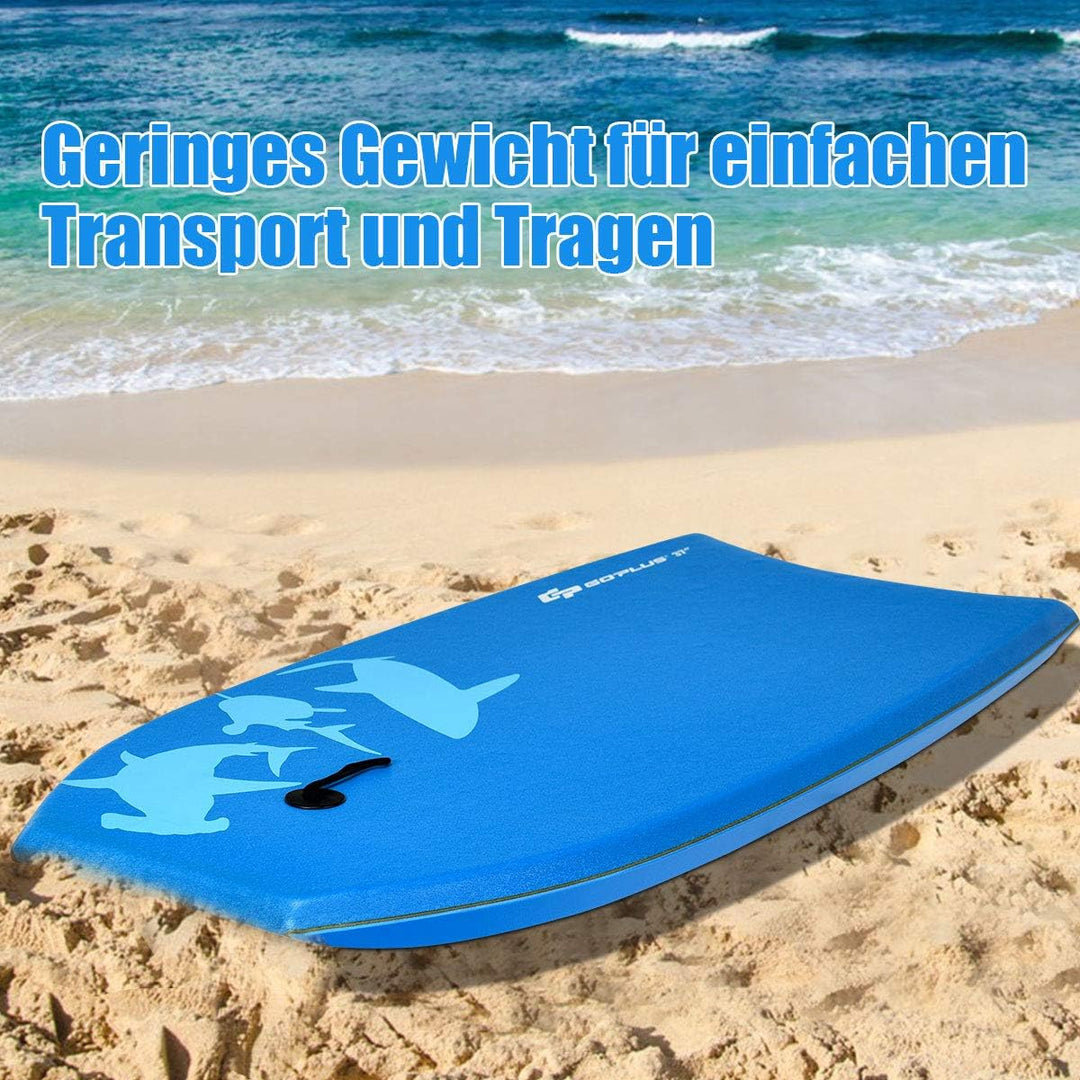COSTWAY Bodyboard, Schwimmbrett Schwimmboard, Surfbrett Kinder und Erwachsene, Surfboard, Sup-Board
