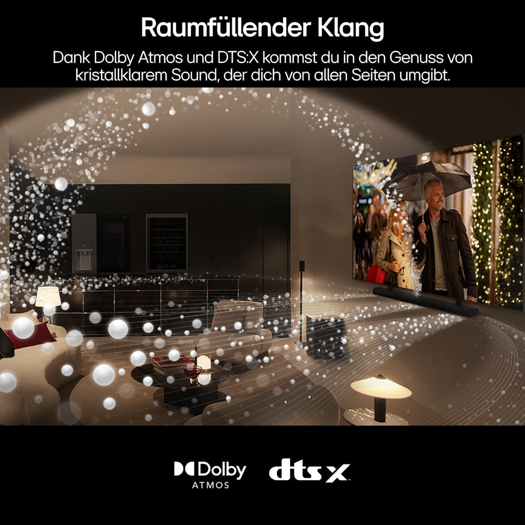 LG DS70TY 3.1.1 Dolby Atmos Soundbar (400W) mit kabellosem Subwoofer (eARC, HDMI, Optisch, Bluetooth