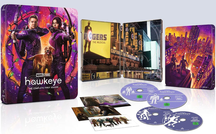 Hawkeye - Staffel 1 - Steelbook - Limited Edition (4K Ultra HD) (+ Blu-ray) [4 Discs], 4K