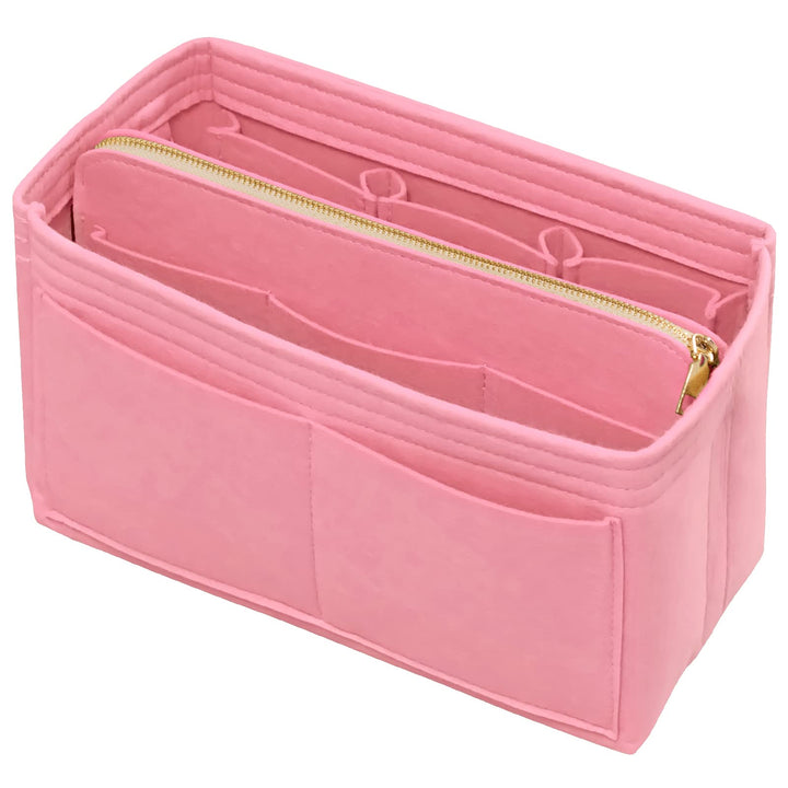 DailyPlus Geldbörse Organizer Einsatz mit Reissverschluss Filz Tasche Organizer Handtasche Organizer