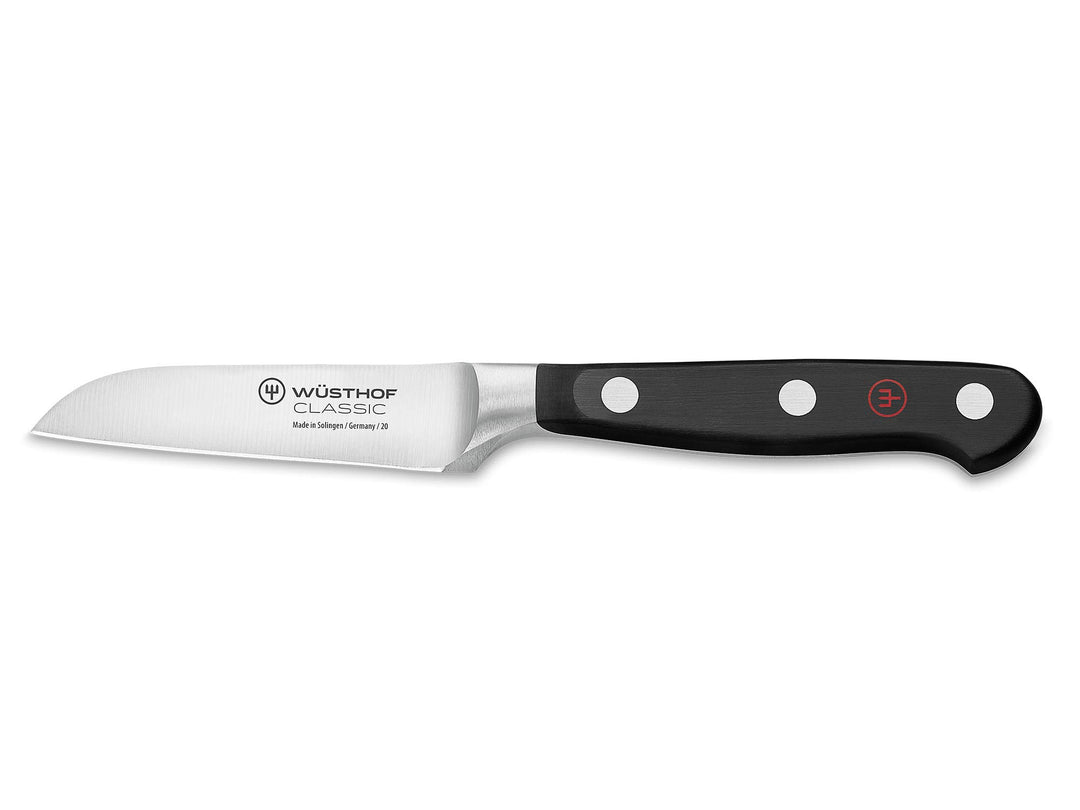 WÜSTHOF Classic Gemüsemesser 8 cm, Schwarz 8 cm Gemüsemesser, 8 cm Gemüsemesser