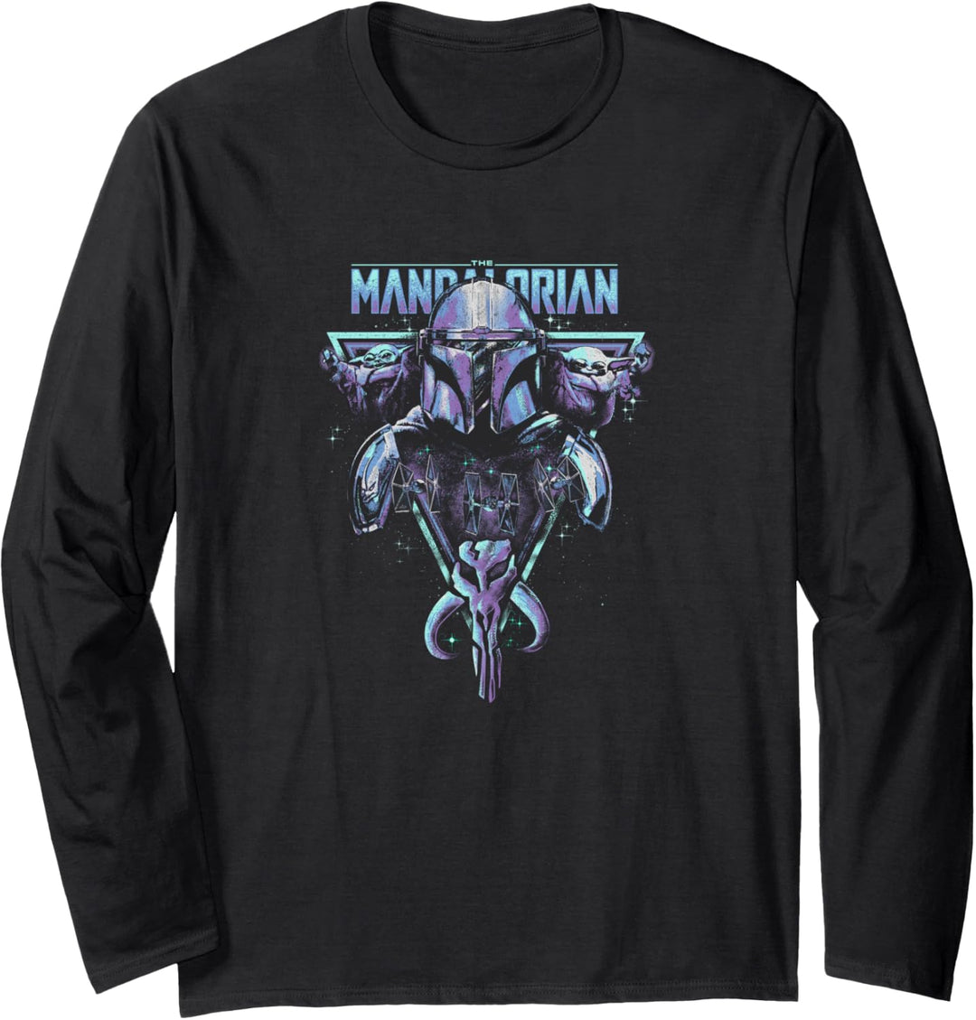 Star Wars The Mandalorian Mando Triangle Langarmshirt