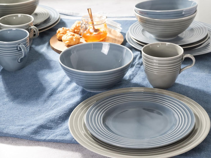 CreaTable, 23873, Serie STRIPES Colors, Kombiservice 16 teilig