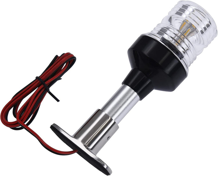 KAOLALI Boot Navigation Licht LED Licht Weiss 360° Wasserdicht IP65 15,2CM, 15,2CM