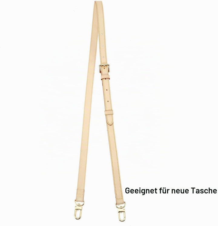 Senral Schulterriemen für Taschen Non Tanned Vachetta Riemen Leder Crossbody Strap Ersatz 41&