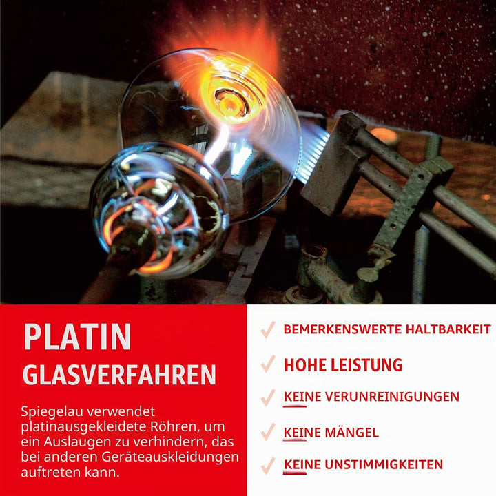 Spiegelau &amp; Nachtmann Weinglas, Glas, Transparent, 4 Stück (1er Pack), 4 Rotweingläser, Rotweingläse