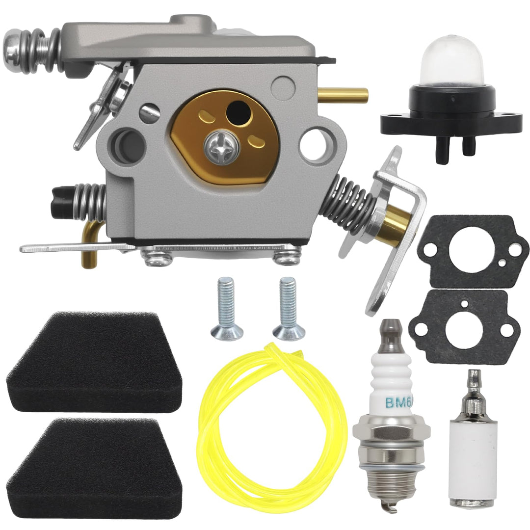 WT-625 Vergaser mit Luftfilter Benzinfilter, Ersatz für Partner 351 352 370 371 390 Ersatz für McCul