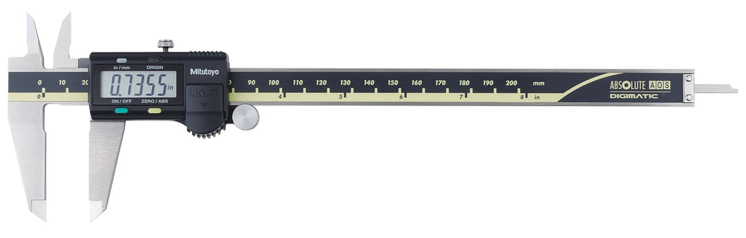Mitutoyo 500-197-30 Digitaler ABS-AOS-Messschieber Thumb R. ohne Ausgang Standard, Standard