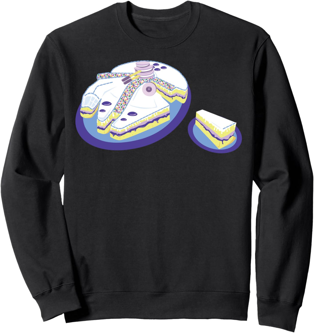 Star Wars Falcon Birthday Cake Sweatshirt