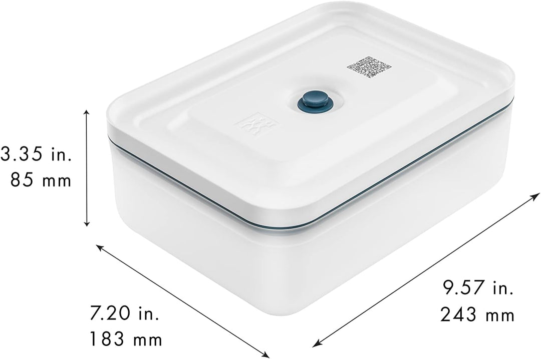 ZWILLING Fresh & Save Vakuum Kühlschrankbox, Kunststoff, La Mer Kühlschrankbox Kunststoff Kühlschran
