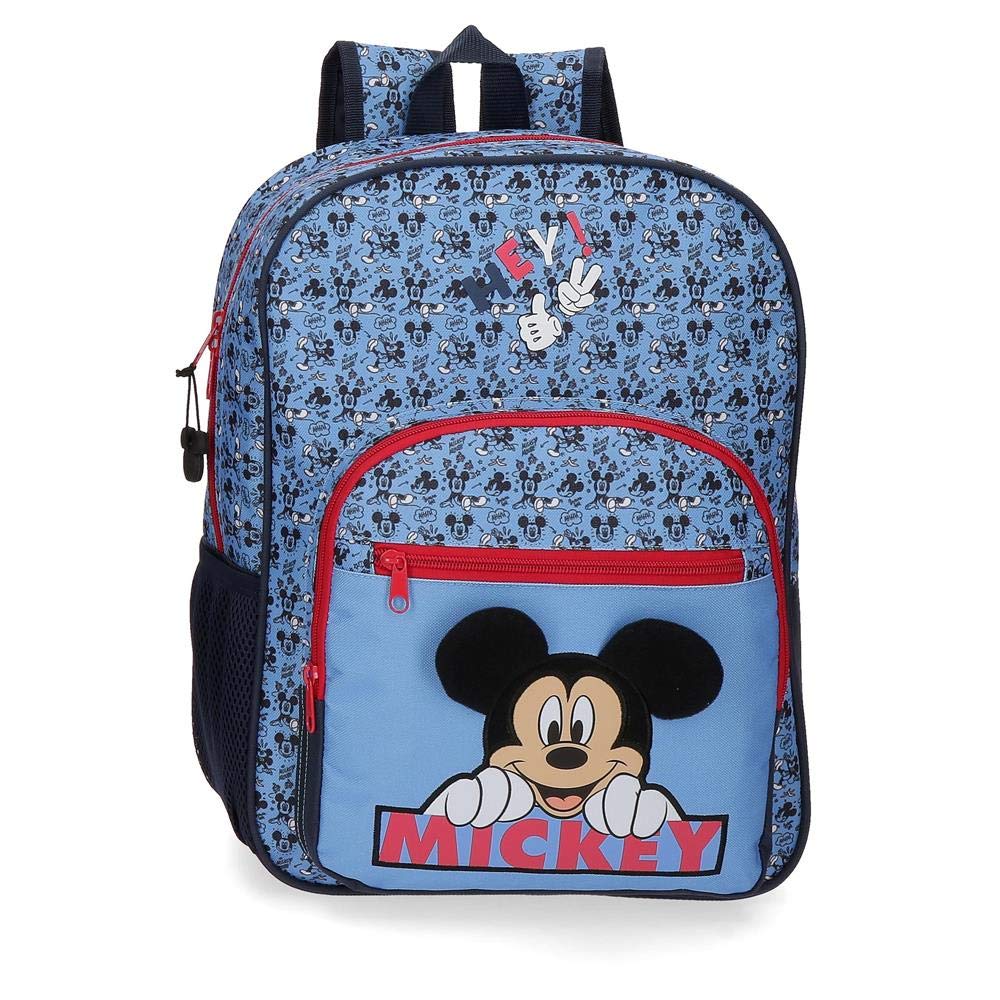 Disney Mickey Moods An Trolley anpassbarer Rucksack Rot 30x38x12 cms Polyester 13.68L Adaptable Ruck