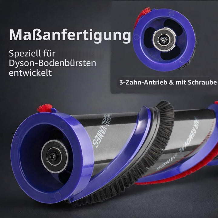 V11 Torque Drive Bürstwalze mit Endkappe, nur für Dyson V11/V15 100W High Torque Bodendüse, kompatib