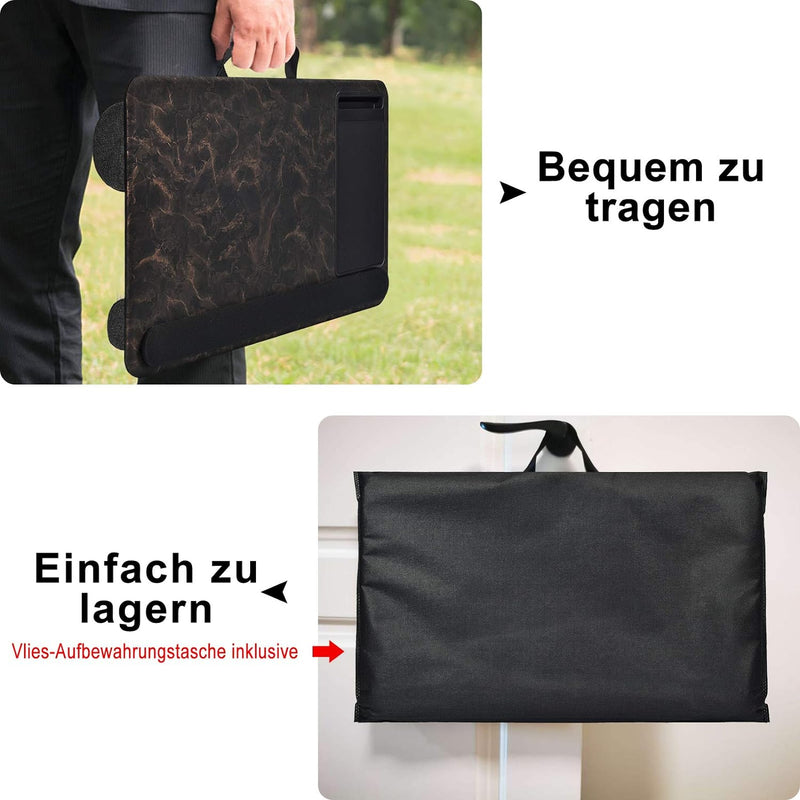 Laptopkissen für Bett mit Kissen，Laptop Unterlage Zubehör Couch mit Mausunterlage and Handgelenkaufl