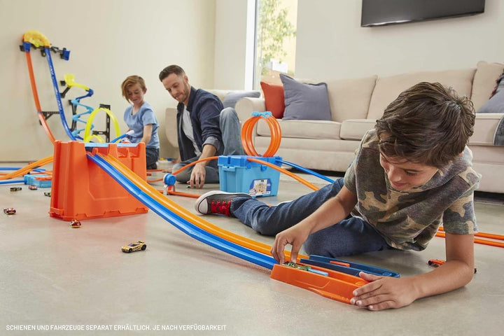 Hot Wheels - Piste Action Playset Sortiert, Fahrzeug Nicht enthalten, Spielzeug für Kinder 4+ Jahre,