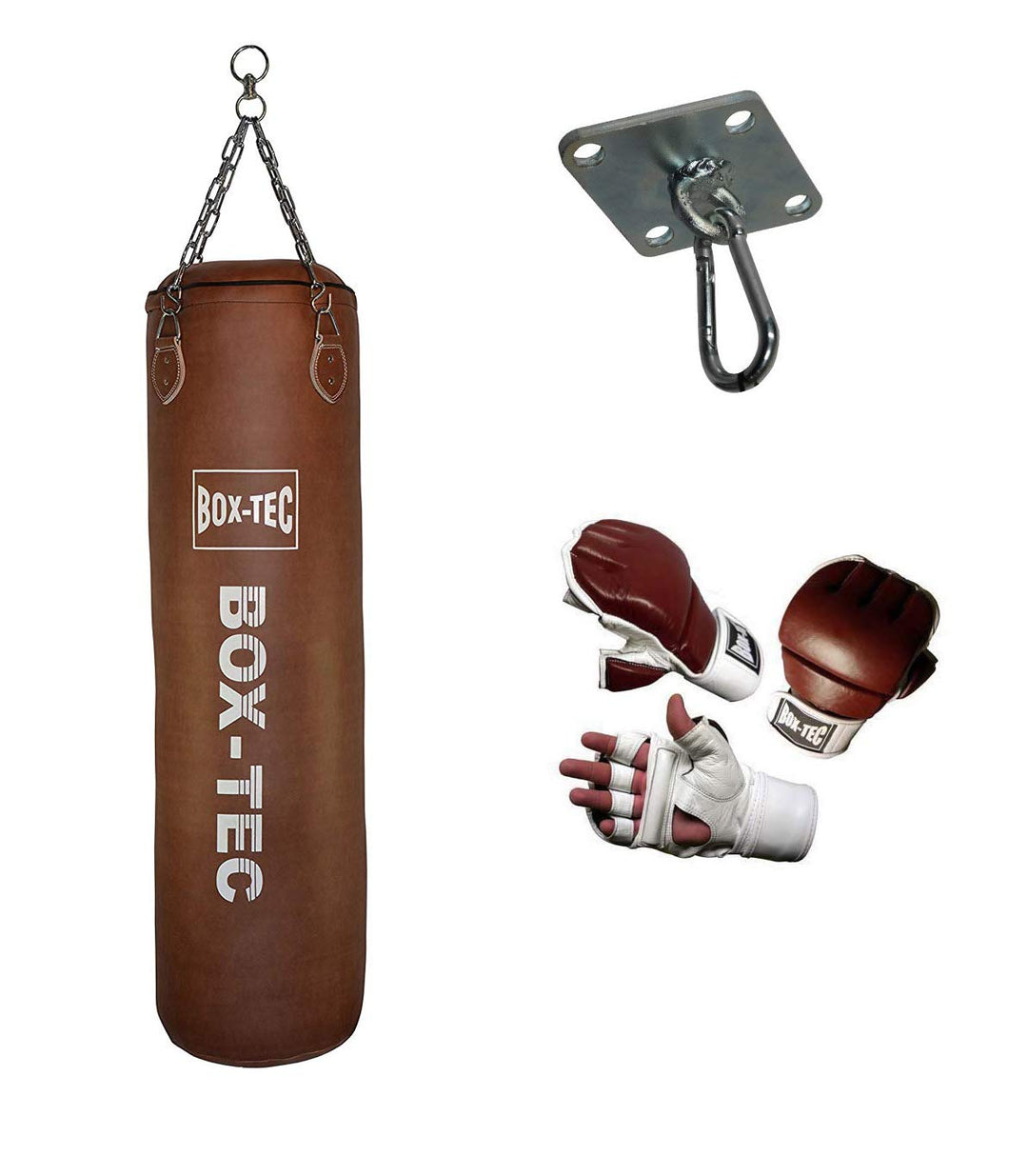Box-Tec Freefight Boxsack-Set Boxset Retro 120cm, Cuba Handschuhgrösse XL, Handschuhgrösse XL