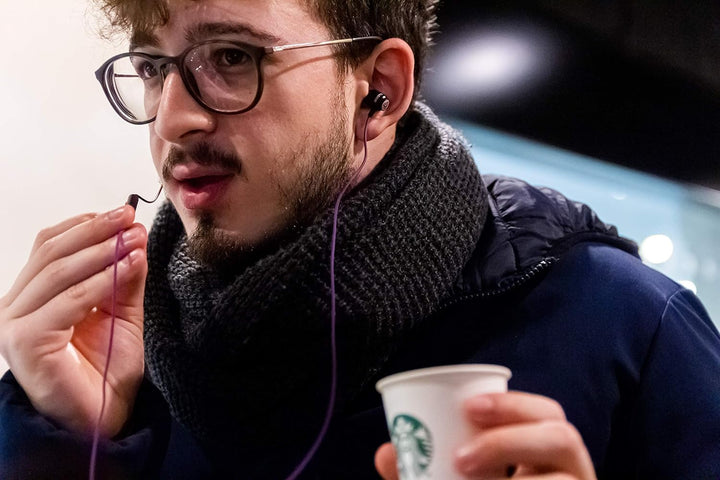 LUDOS Clamor Kopfhörer In Ear - Wired Ohrhörer mit Kabel und Mikrofon, 5 Jahre Garantie, Bass, Premi