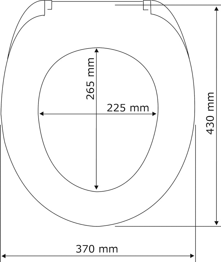 WENKO WC-Sitz Wenge, Toilettensitz mit Absenkautomatik in Holz-Optik, WC-Deckel für sanftes Deckelsc